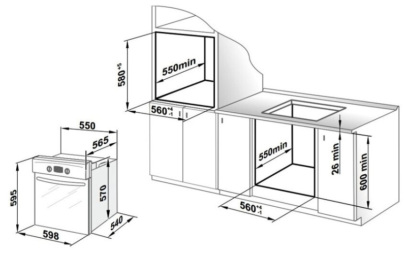 Электрический духовой шкаф GEFEST ДА 622-04 Б