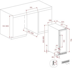 Винный шкаф Teka RVU 10020