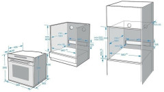 Электрический духовой шкаф Korting OKB 1331 GBXGr