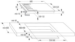 Комбинированная варочная панель Gorenje GE 681 X