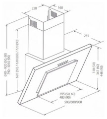Кухонная вытяжка Akpo Nero ECO 90