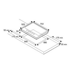 Газовая варочная панель La Germania P755CLAGX