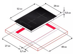 Газовая варочная панель Gefest ПВГ 1003