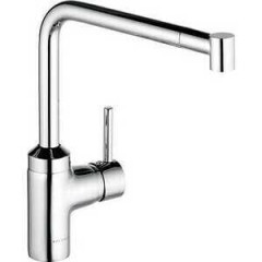 Смеситель для кухни Kludi L-ine с выдвижным изливом 428210577