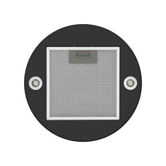 Островная вытяжка HOMSair ART 1050IS 35 черный в 1 коробке