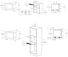 Встраиваемая микроволновая печь Smeg FMI420S