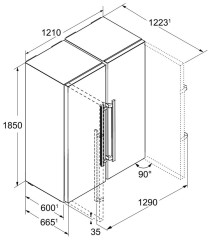 Холодильник Liebherr SBS 7222