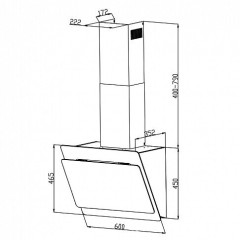 Кухонная вытяжка Endever Spectre KH-41W