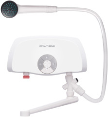 Электрический проточный водонагреватель 5 кВт Royal Thermo Smartfix TS 5,5 kW - кран+душ