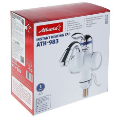 Электрический проточный водонагреватель Atlanta ATH-983 white