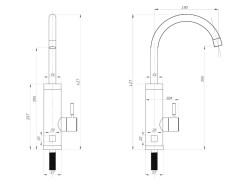 Электрический проточный водонагреватель Tsarsberg TSB-WH1144