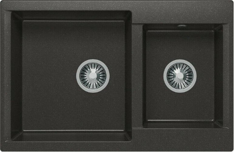 Кухонная мойка Polygran Brig-772 черный