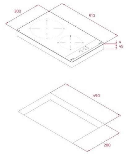 Индукционная варочная панель Teka IZC 32310 MSP Black