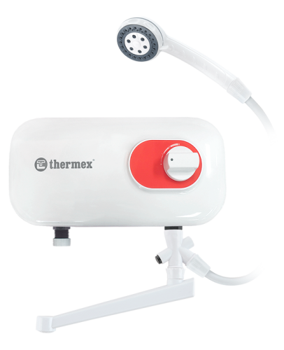 Электрический проточный водонагреватель 5 кВт Thermex Lanza 5500