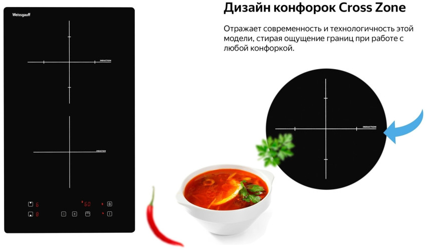 Индукционная варочная панель Weissgauff HI 32 B