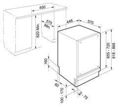 Посудомоечная машина Franke FDW 410 DH 3A