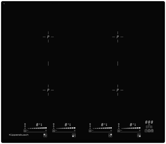 Индукционная варочная панель Kuppersbusch KI 6800.0 SR