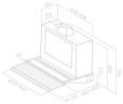 Встраиваемая вытяжка Elica Glide IX/A/60