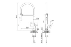 Смеситель для кухни Paulmark HALT Ha214021-401