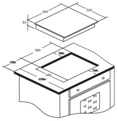 Индукционная варочная панель KuchenChef KHI 601
