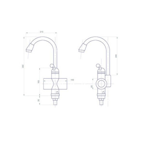 Электрический проточный водонагреватель Tsarsberg TSB-WH1103