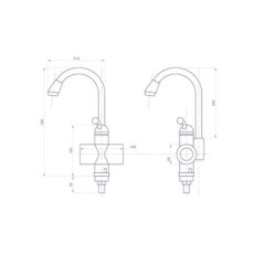 Электрический проточный водонагреватель Tsarsberg TSB-WH1103