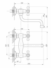 Смеситель для кухни Fauzt FZs-490-07