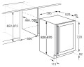 Встраиваемый винный шкаф AEG SWB 66001 DG