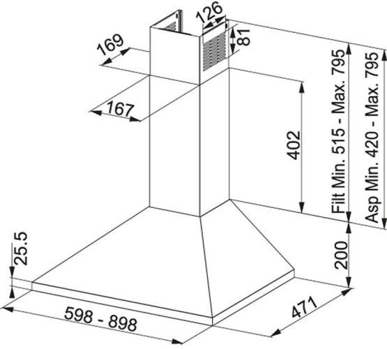 Кухонная вытяжка Franke FJO 622 XS