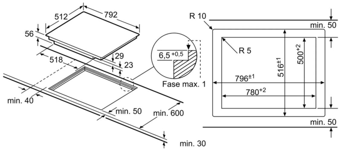 Индукционная варочная панель Siemens EX 801LVC1