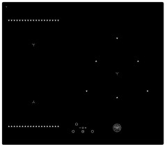 Индукционная варочная панель Bertazzoni P603I C1 B2NEE