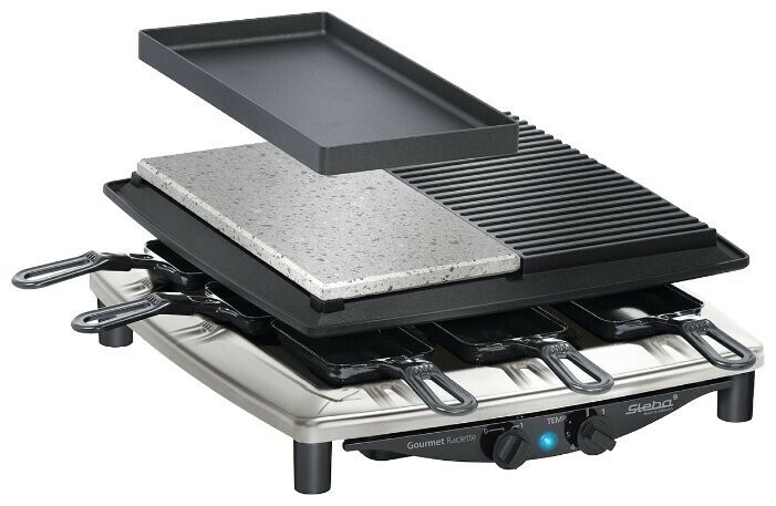 Раклетница Steba RC 4 plus Delux chrom