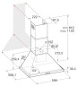 Кухонная вытяжка Hotpoint-Ariston HHPN 6.5 F LM OW