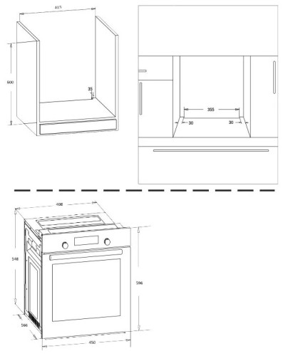 Электрический духовой шкаф Zigmund&Shtain EN 109.722 B