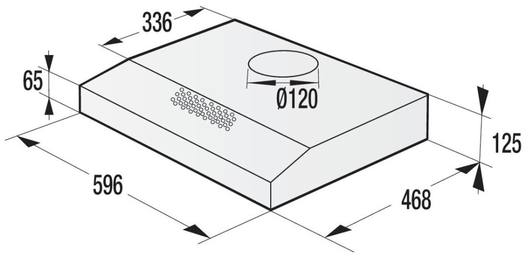 Подвесная вытяжка Gorenje WHU 629 EW/S