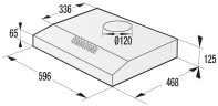 Подвесная вытяжка Gorenje WHU 629 EW/S