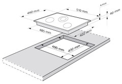 Электрическая варочная панель Fornelli PV 4517 Delizia
