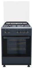 Газовая плита De Luxe 606040 24 004 г кр чр антрацит
