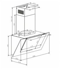 Кухонная вытяжка Schaub Lorenz SLD DL5127