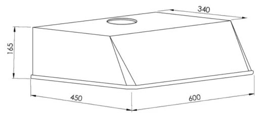Встраиваемая вытяжка Korting KHT 6633 RB