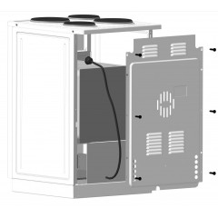 Электрическая плита Лысьва EF4002MK00 ЭПС 402 МС черный/ветка дерева В