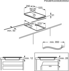 Индукционная варочная панель Electrolux LIT30231C
