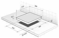 Индукционная варочная панель De Dietrich DPI 7469 XS