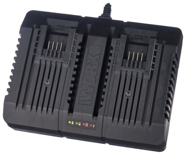 Триммер аккумуляторный Worx WG184E с двумя АКБ и двойным ЗУ