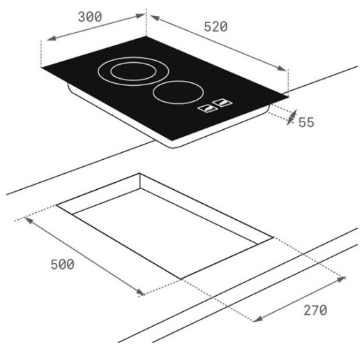 Электрическая варочная панель Teka TR 3220