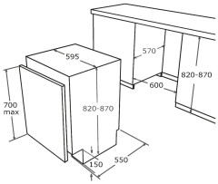 Посудомоечная машина Nardi LSI 6012 SH