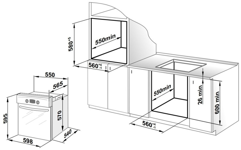 Электрический духовой шкаф GEFEST ДА 622 02 АМ