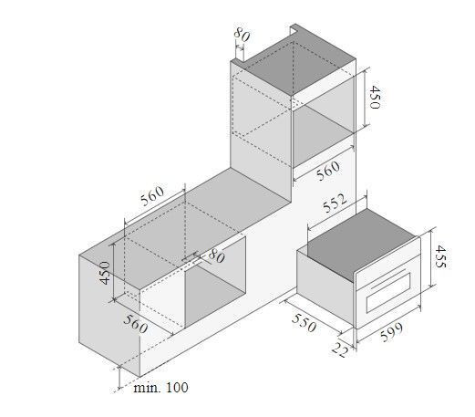 Электрический духовой шкаф ILVE 645-SLHSW/I