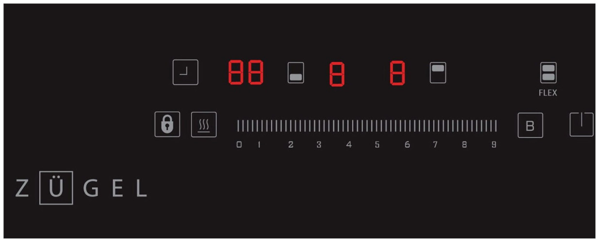 Индукционная варочная панель Zugel ZIH294B