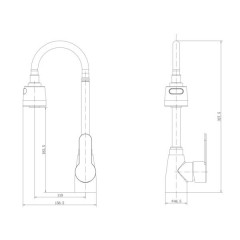 Смеситель для кухни PlStart PL4302